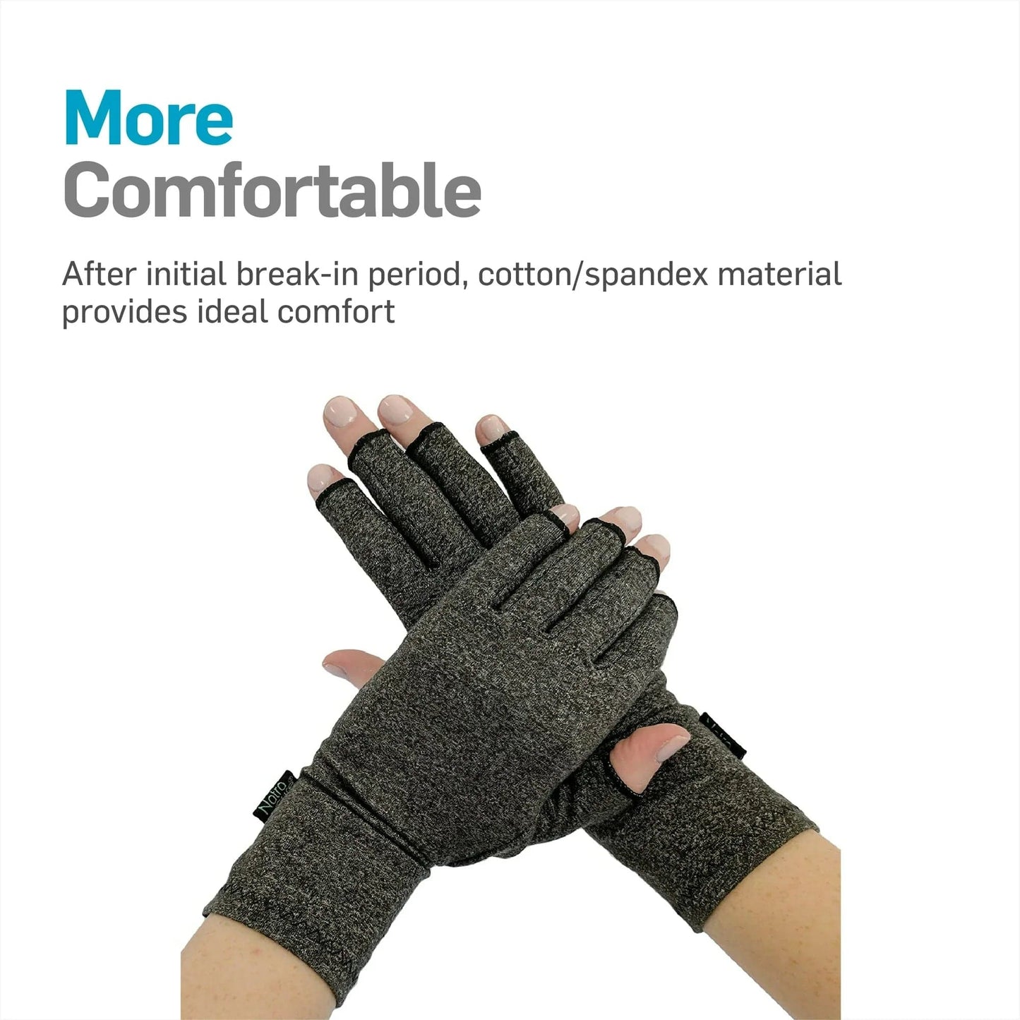 Premium Bamboo Compression Gloves (Pack Of 2)